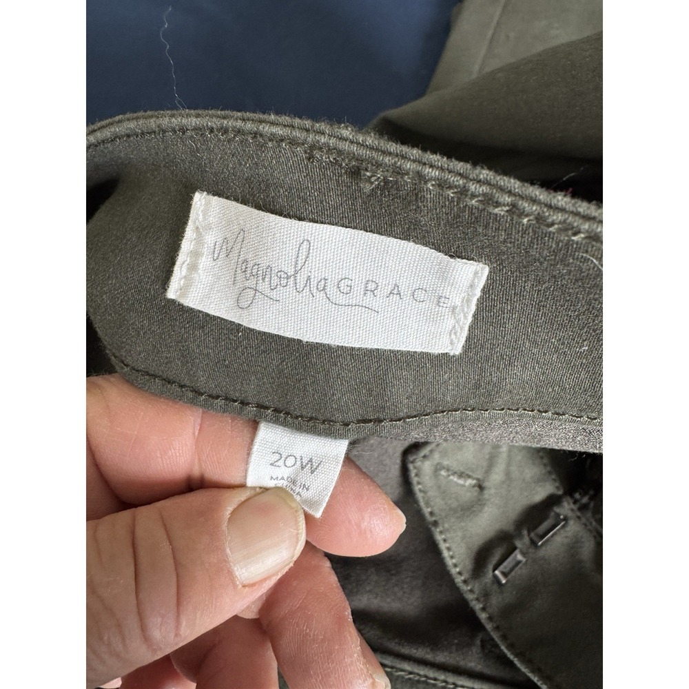Ladies Pants Magnolia Grace Army Green 20W